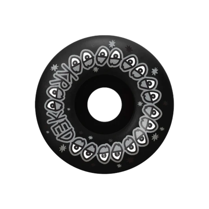 deskorolka kompletna Krooked Glow Eyes (Black)