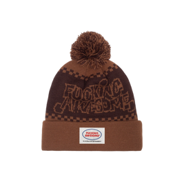 czapka Fucking Awesome PBS Ball Beanie (Brown)