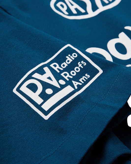 Koszulka By Parra Media training t-shirt (Blue)