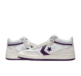 Converse Fastbreak Pro Mid (White/ Vaporous Gray/ Purple)