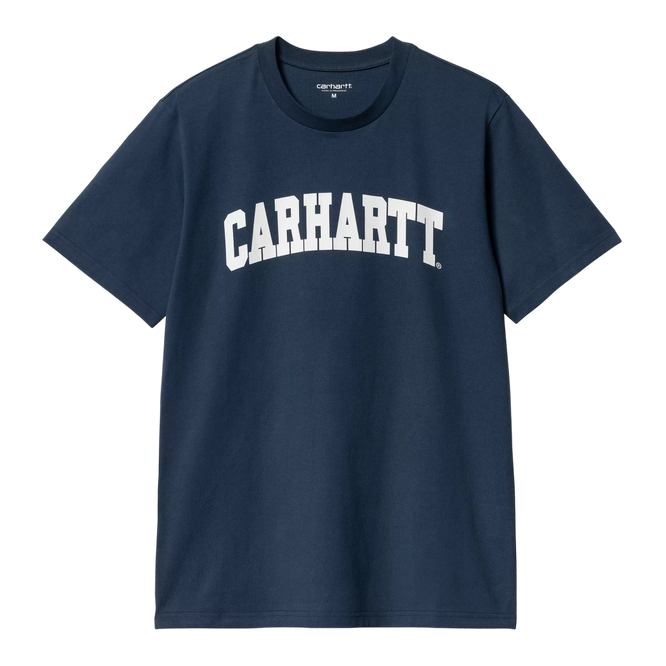 koszulka Carhartt WIP S/S University T-Shirt (Ink/White)