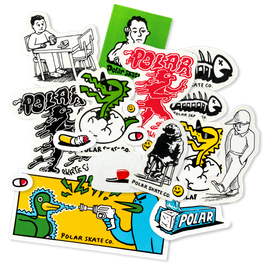 Polar Jacobs corner sticker pack