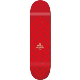 The National Skateboard Co. Logo Gloss & Matte Red 