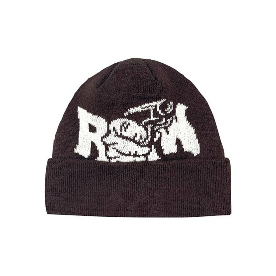 Raw Hide Beanie (Brown)