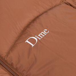 jacket dime midweight wave puffer burnt orange