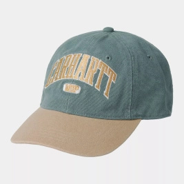 czapka Carhartt WIP Lecture Cap (Green/Brown)