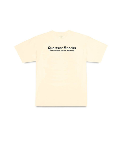 Quartersnacks Gem Snackman Tee - Cream