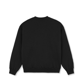 Polar Dave crewneck surf logo black