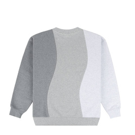 bluza dime wavy 3-tone crewneck heather