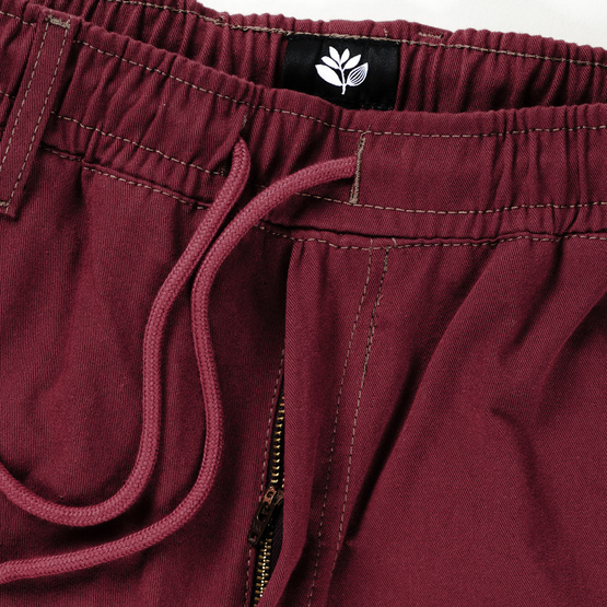 Magenta Loose Pants 2 Tone (Burgundy)