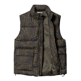Carhartt WIP Springfield Vest (Paisley Print Plant/Black)