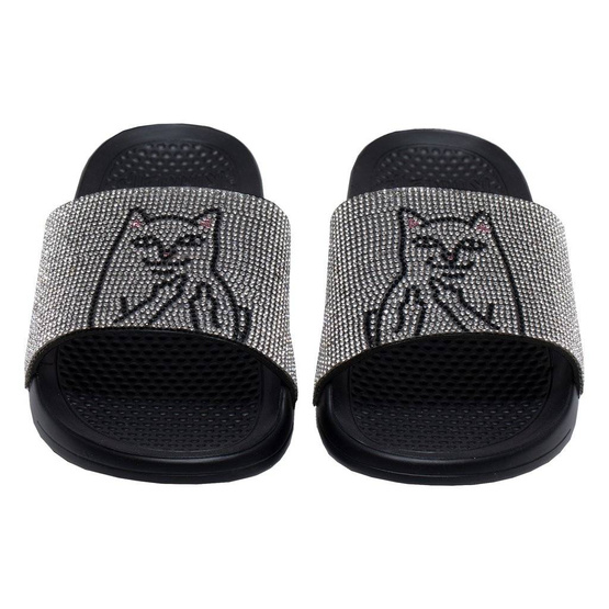 klapki ripndip Lord Nermal rhinestone black