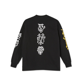 polar longsleeve facescape black