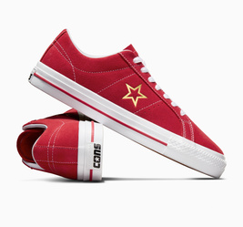 Converse One Star Pro OX (Versity Red/ White/ Gold)