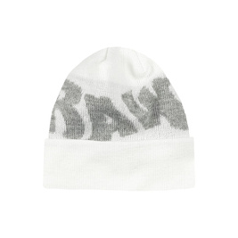Raw Hide OG Logo  Beanie White