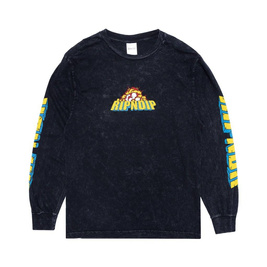 ripndip nermzilla long sleeve black mineral wash