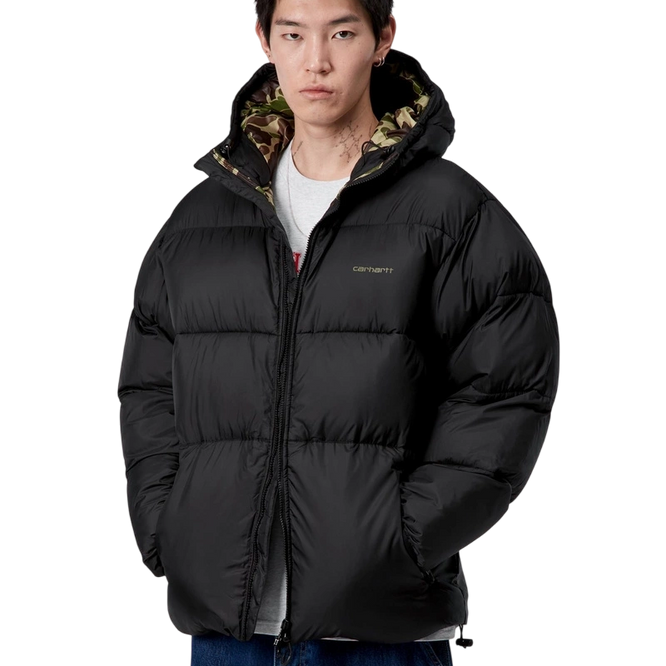 Carhartt WIP Toronto Jacket Black / Camo Duck, Green