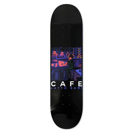 deska Cafe Skateboard - Barfly Deck (Black)