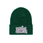 Czapka Fucking Awesome PBS Logo cuff beanie forest green
