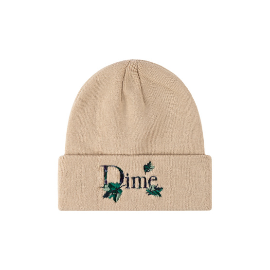 czapka Dime Classic Leafy Fold Beanie light beige