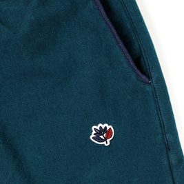 Magenta Loose Pants 2 Tone (Petrol Blue)