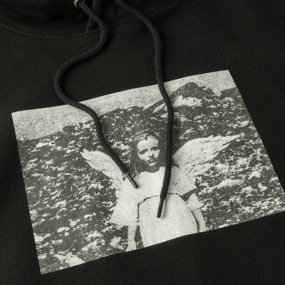 Polar Skate Co. Dave Hoodie - Angel (Black)