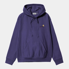 bluza Carhartt WIP Hooded American Script Sweatshirt (Aura)