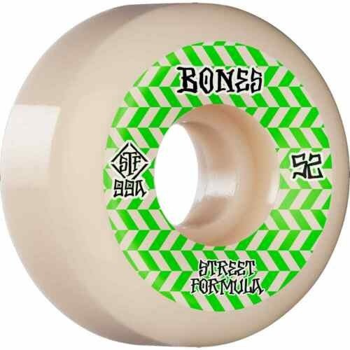 koła Bones Wheels STF Patterns 99a V5 Sidecut White 52mm