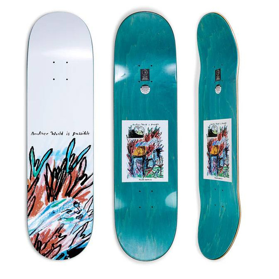 Polar Skate Co.- Team Model Another World Is Possible (White)