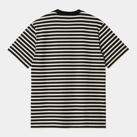 koszulka Carhartt WIP S/S Seidler Pocket T-Shirt (Black/ White)