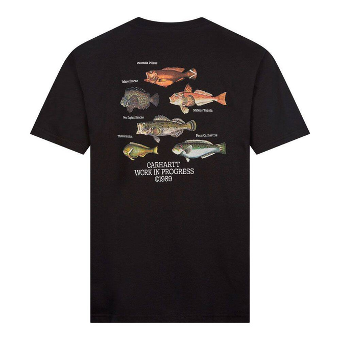 Carhartt WIP S/S Fish T-Shirt (Black)