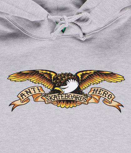 Bluza ANTI HERO EAGLE BLUZY Z KAPTUREM (GREY HEATHER)