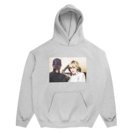 Violet On A Violet High Hoodie grey