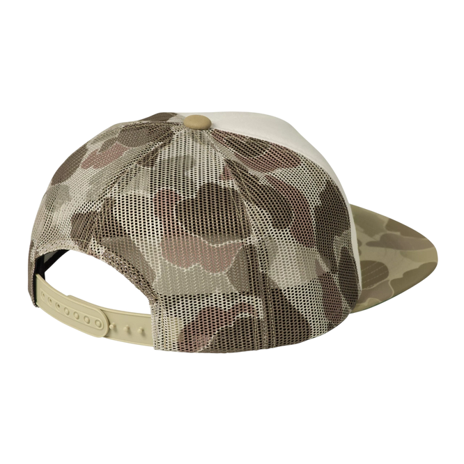 czapka Carhartt WIP Graphic Trucker Cap (Camo Duck, Desert / White)