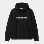 Carhartt WIP Hooded Carhartt Sweat (Black)