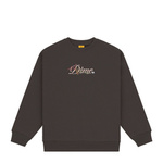 Dime Cursive Snake crewneck vintage black