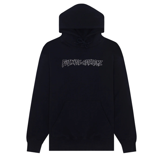 bluza Fucking Awesome - Outline Stamp Hoodie (Black)