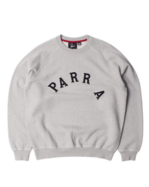 crewneck by Parra Drunk Parent Crewneck sweatshirt (Grey)