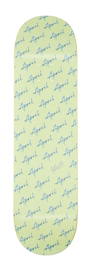 April Skateboards Yuto Script Logo