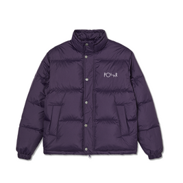 polar basic puffer dark violet