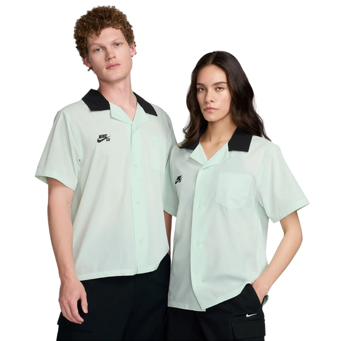 Nike SB Short-Sleeve Bowling Button-Up Shirt Paris 2024 Olympics