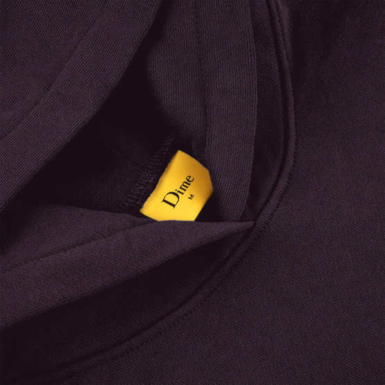 Dime Jeans Hoodie Deep Plum