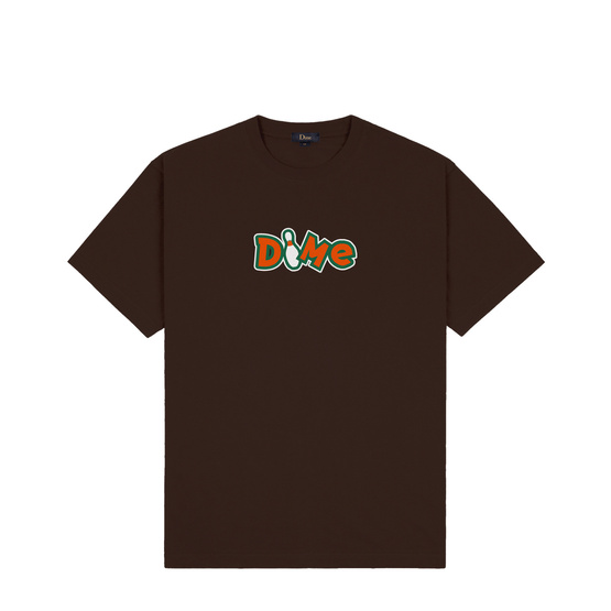 Dime munson t-shirt deep brown