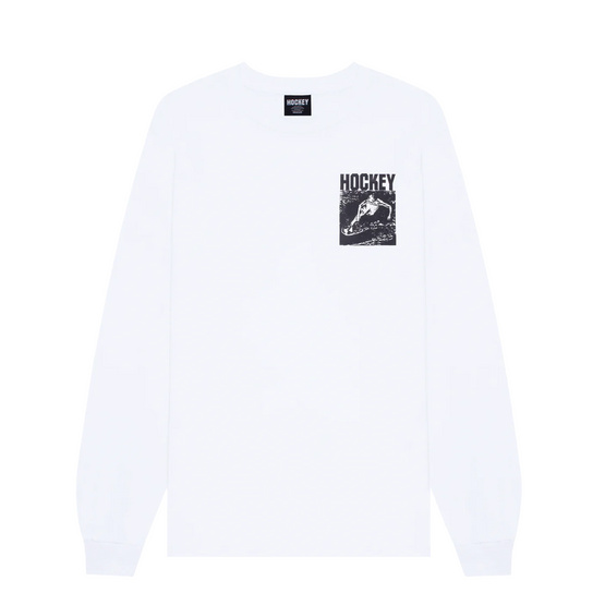 longsleeve Hockey - Hockey Skim L/S Tee White (White)