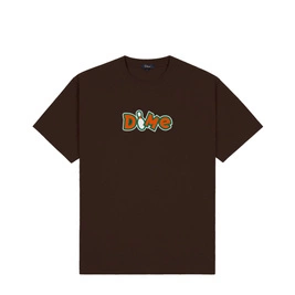 Dime munson t-shirt deep brown