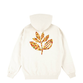 bluza magenta forrest plant hoodie natural
