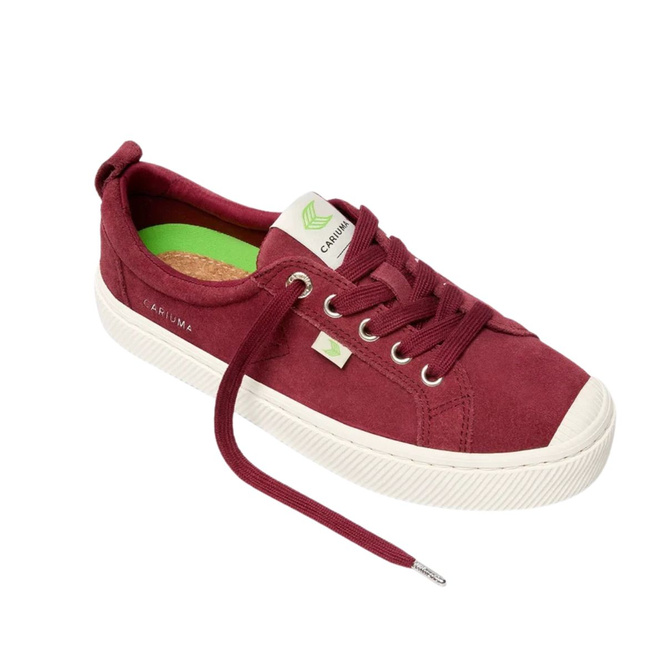 Cariuma OCA Low (Cabernet/Suede)