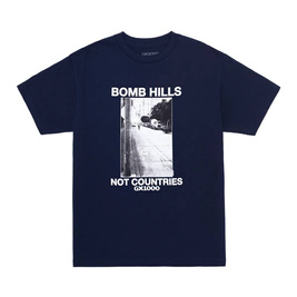 GX1000 - Bomb Hills Not Countries Tee Navy