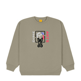 Dime Dimearts Puff Crewneck Gravel