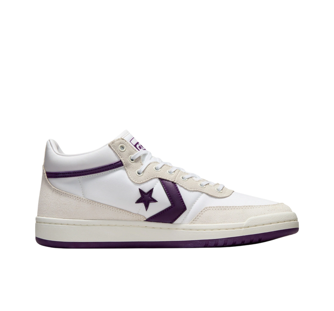 Converse Fastbreak Pro Mid (White/ Vaporous Gray/ Purple)